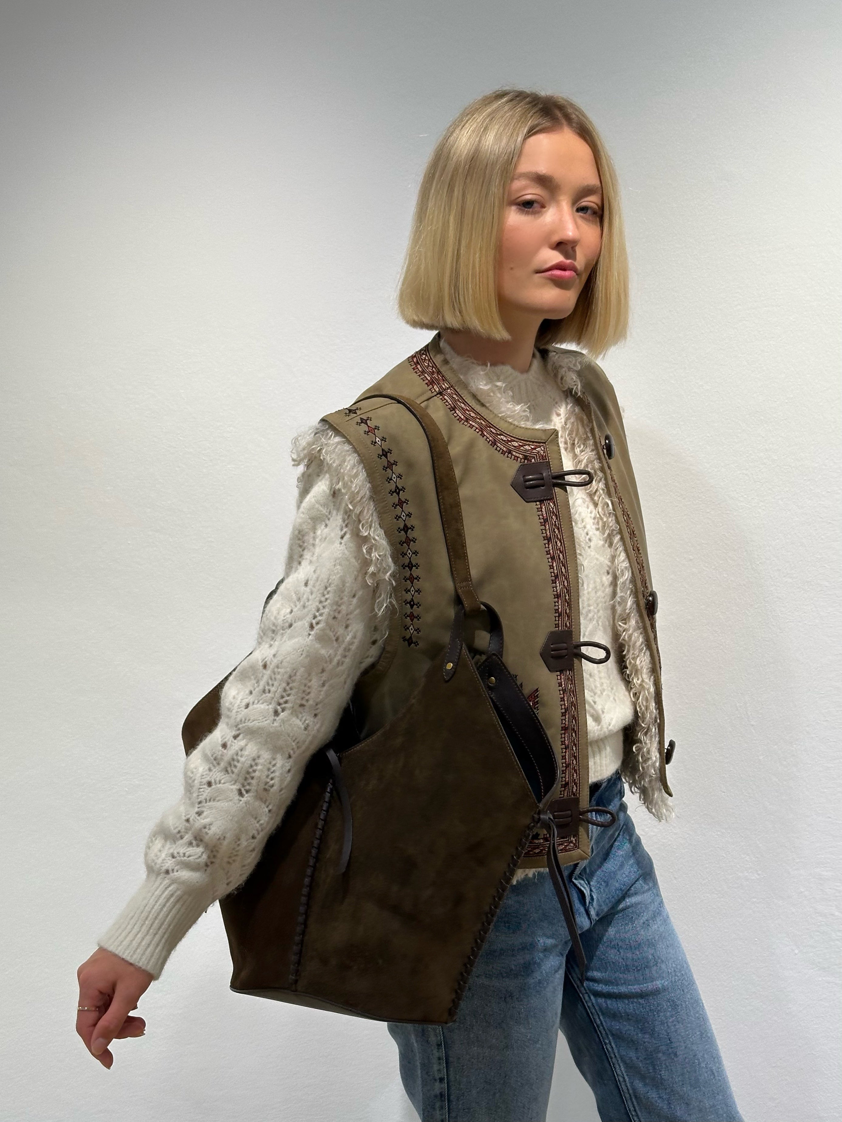 Isabel Marant Shopper "Tampa" in Bronze