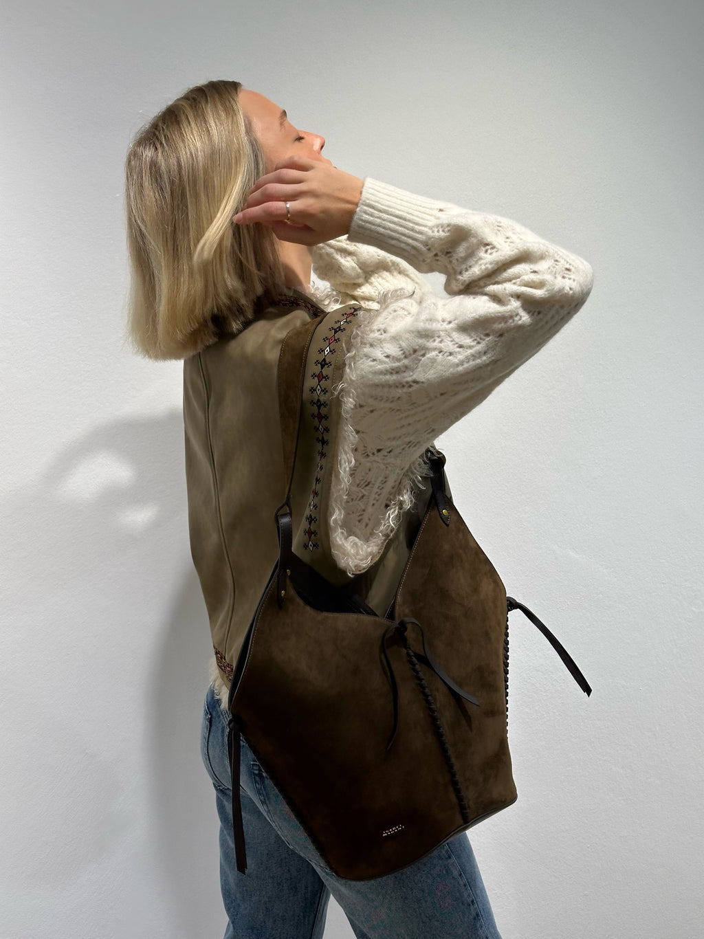 Isabel Marant Shopper "Tampa" in Bronze