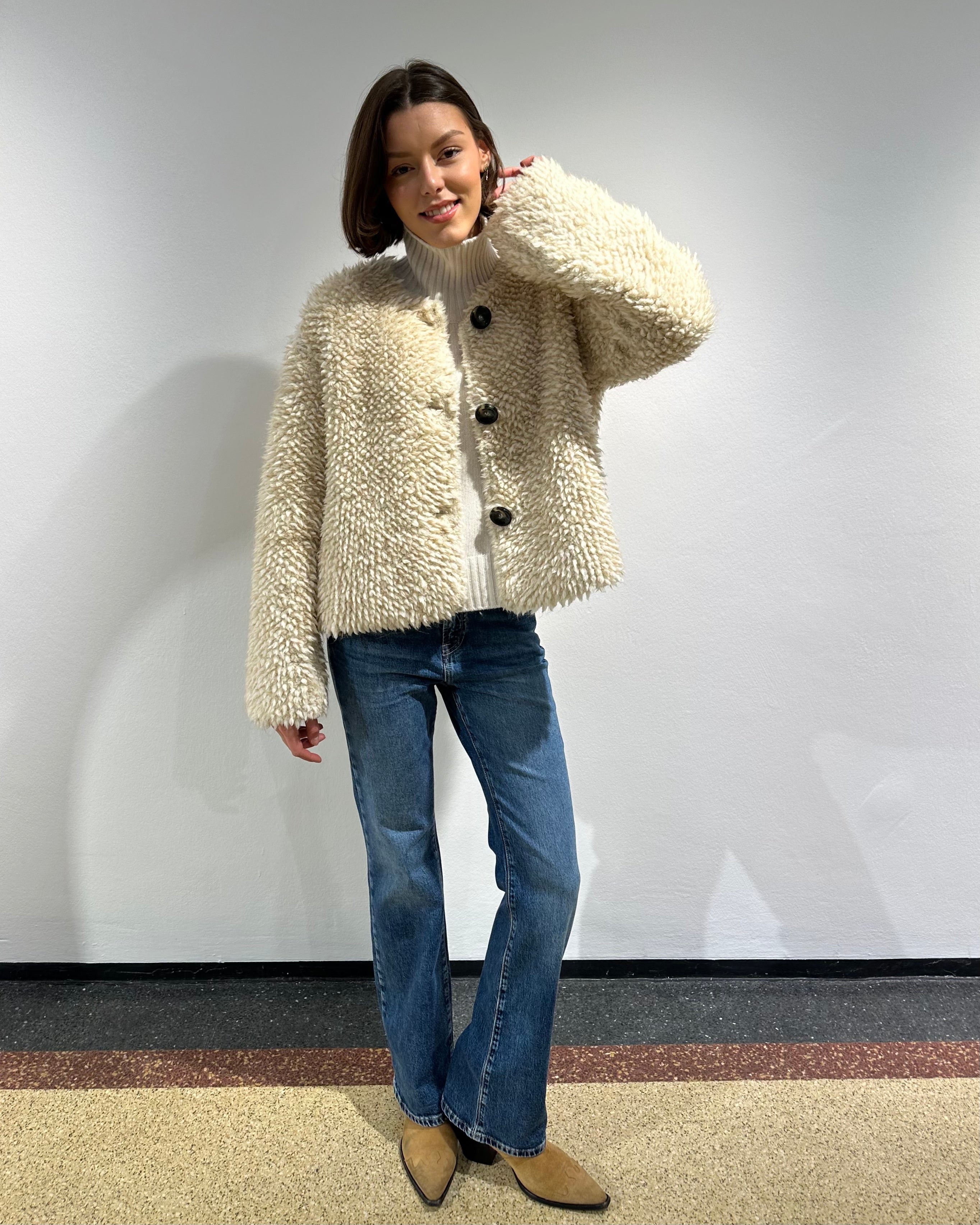 AG Jeans Bootcut "Sophie" in Mittelblau