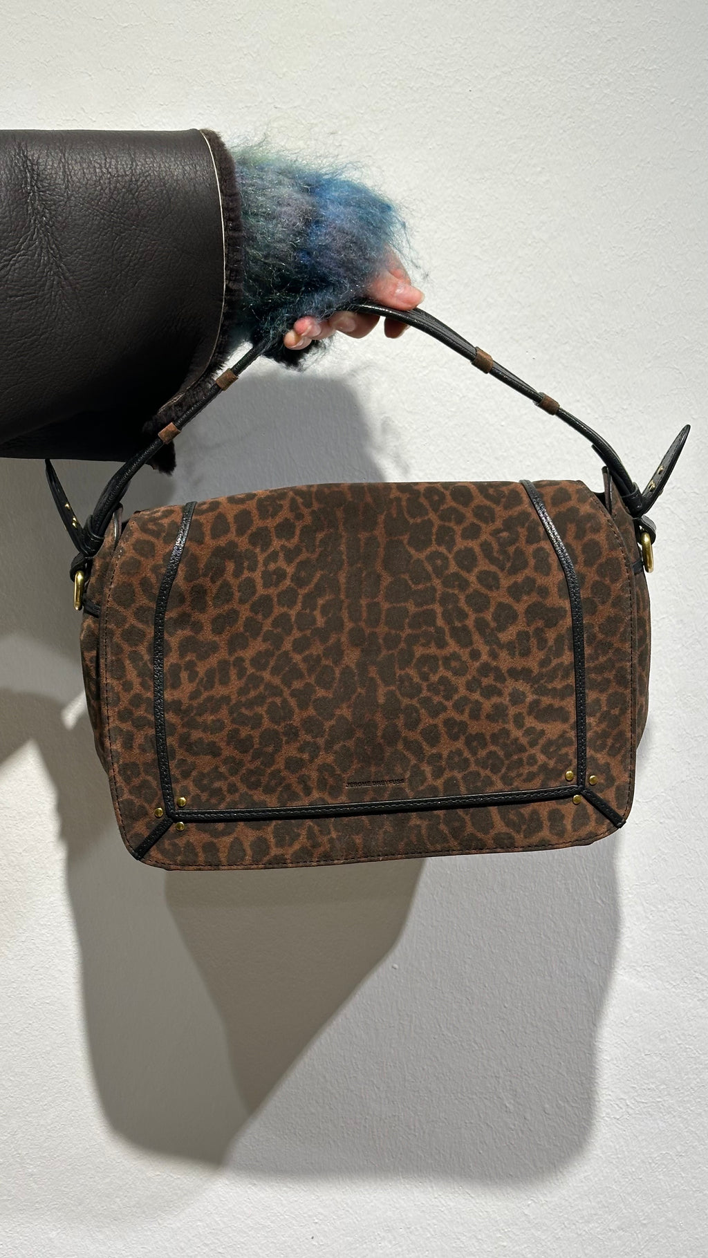 Jérôme Dreyfuss Tasche "Pepito M" in Leo