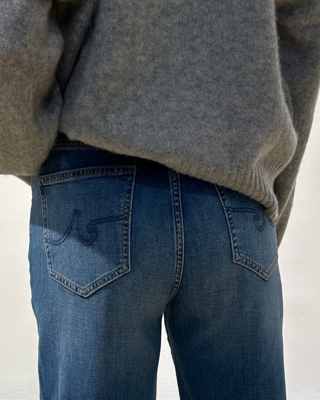 AG Jeans "New Baggy" in Mittelblau