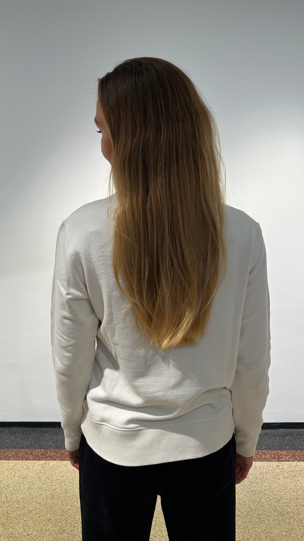 Golden Goose Sweatshirt "Athena" in Weiß