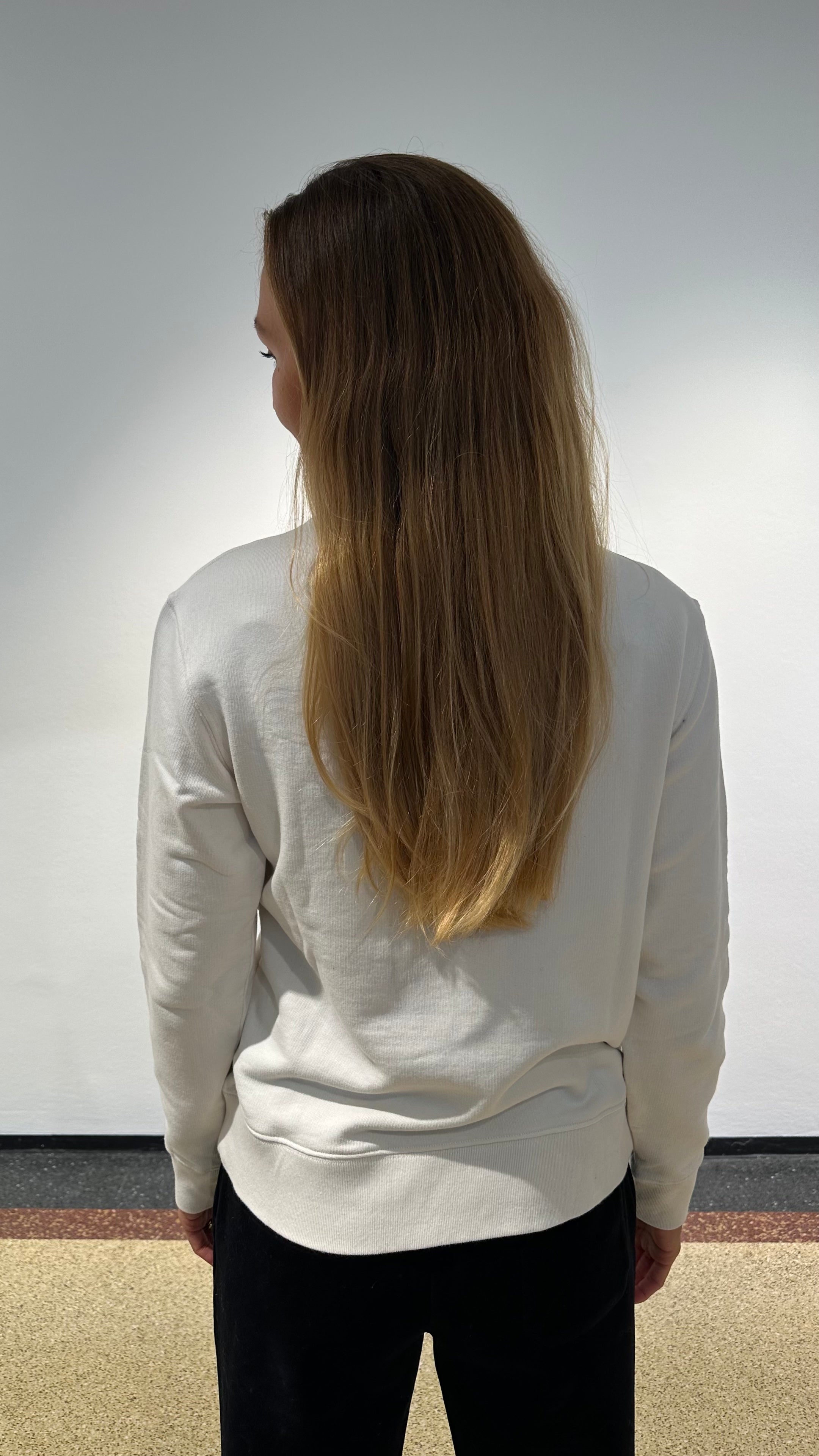 Golden Goose Sweatshirt "Athena" in Weiß