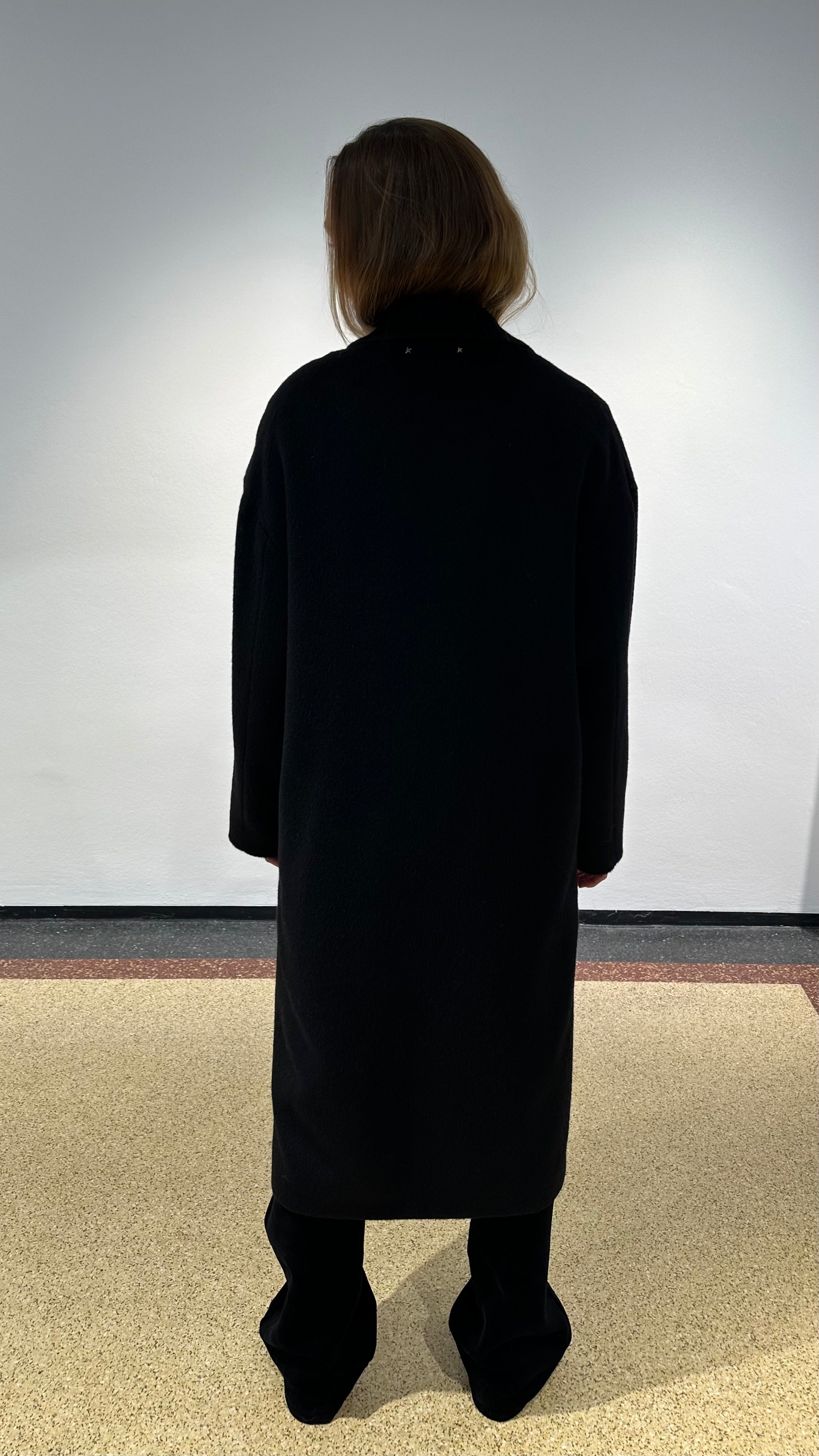 Golden Goose Cocoonmantel in Schwarz